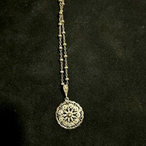 Beautiful Filigree Pendant on a Unique Chain